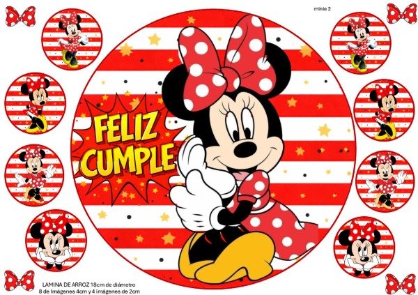 Producto - LAMINA MINIE 13 REDONDA
