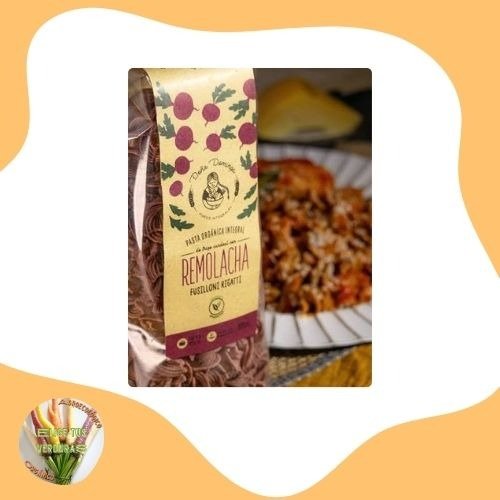 Producto - Fideos integrales Remolacha -DOÑA DOMINGA