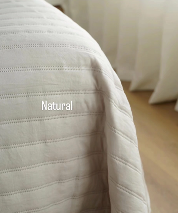 Producto - Cubre cama de algodón Natural