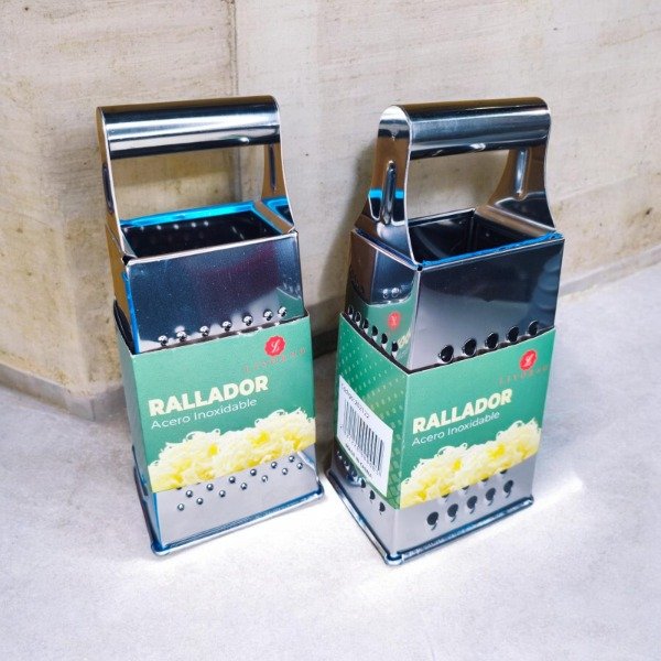 Producto - Rallador acero 4 caras 21cm