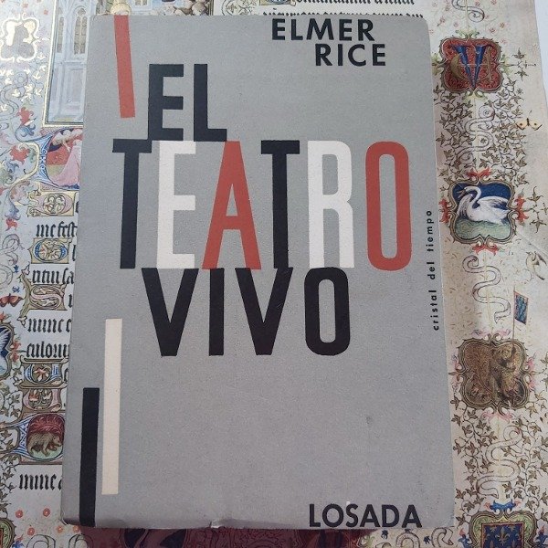 Producto - El teatro vivo- Elmer Rice
