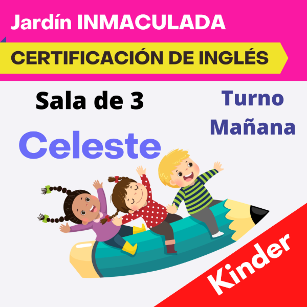 Producto - JARDIN (sala de 3 - Celeste TM)