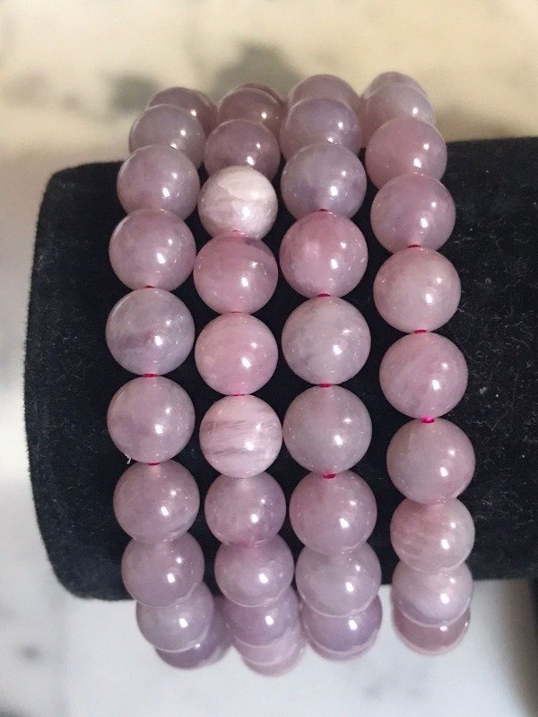 Producto - PULSERA ELÁSTICA CUARZO ROSA 8 MM