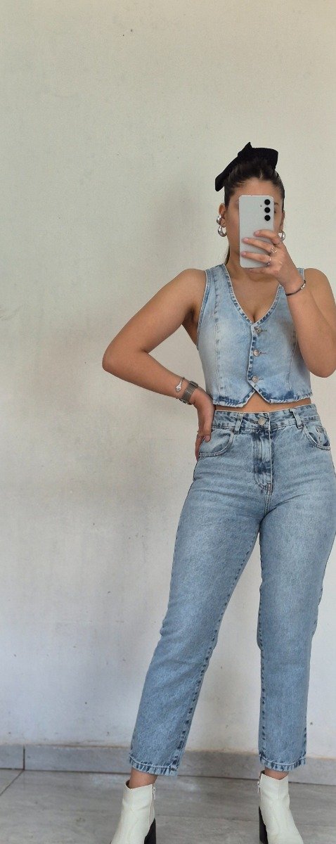 Producto - Chaleco Ara denim