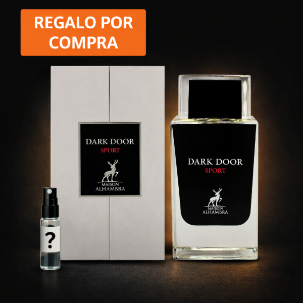 Producto - Perfume Dark Door Sport - Maison Alhambra 100ml + Regalo Por Compra