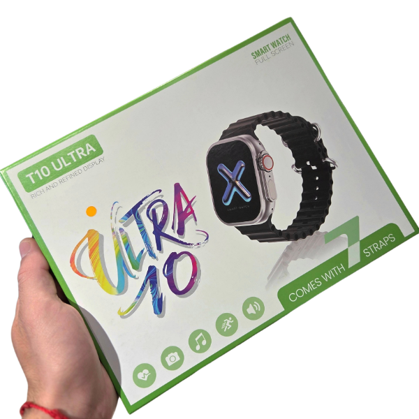 Producto - RELOJ SMART T10 ULTRA + 7 MALLAS