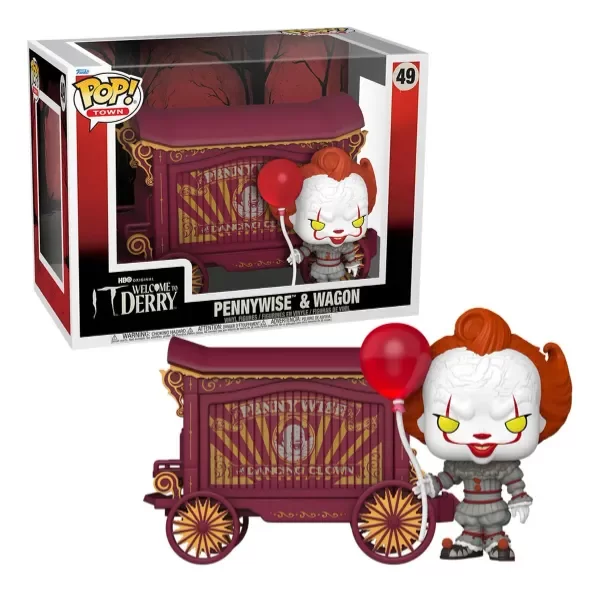 Producto - Funko Pop Town It: Welcome To Derry - Pennywise  and Wagon 49
