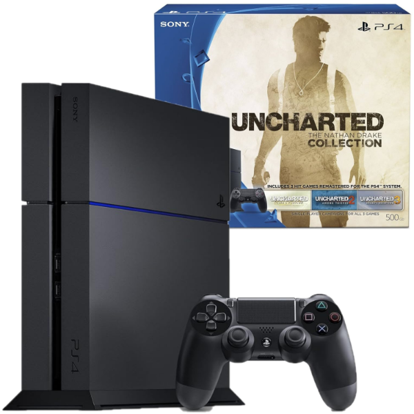 Producto - Consola PlayStation 4 Bundle Uncharted Collection 500GB