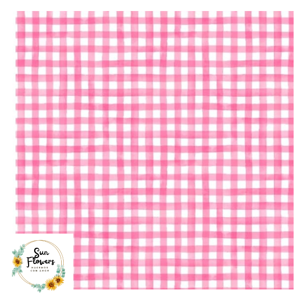 Producto - Cuadrillé rosa