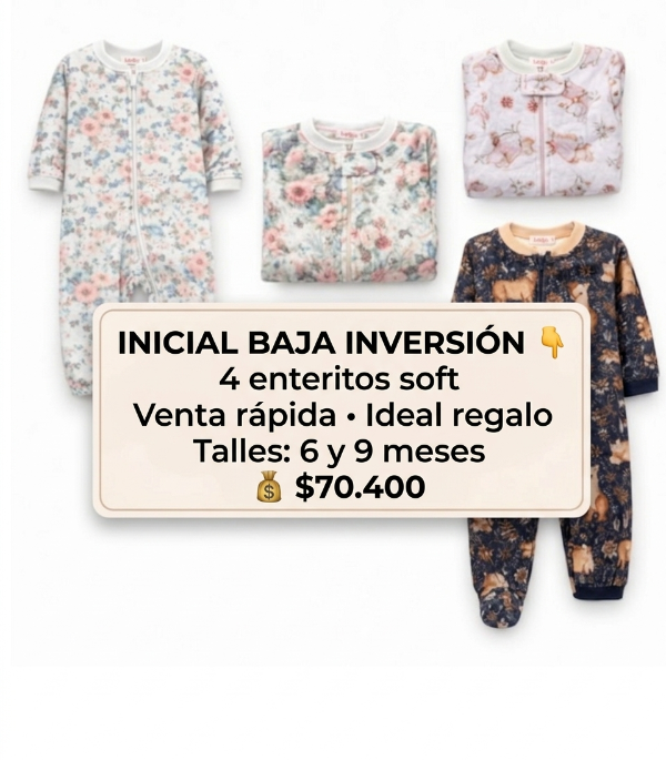 Producto - Combo 4 Enteritos soft