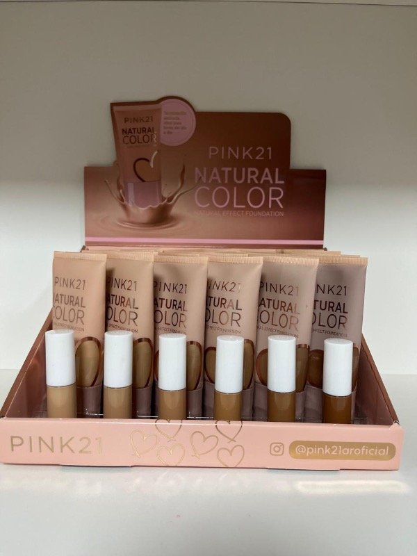 Producto - BASE LÍQUIDA PINK 21 "NATURAL COLOR"