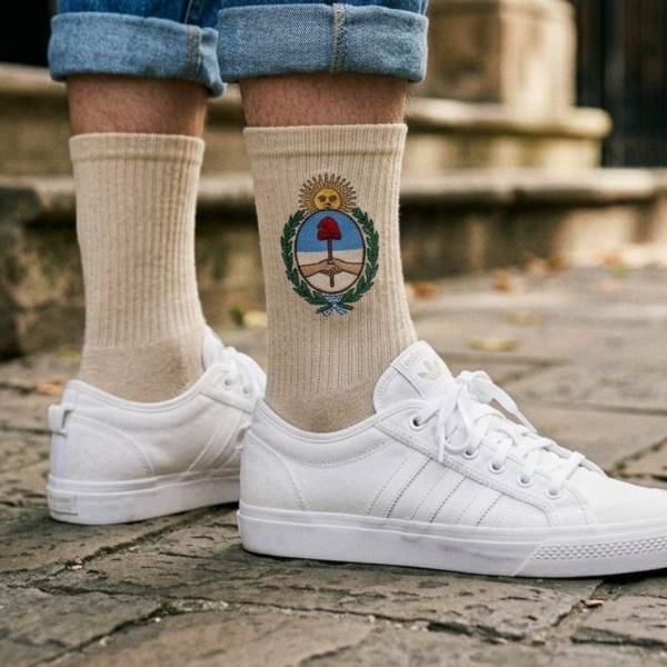 Producto - MEDIAS TENNIS ESCUDO ARGENTINA