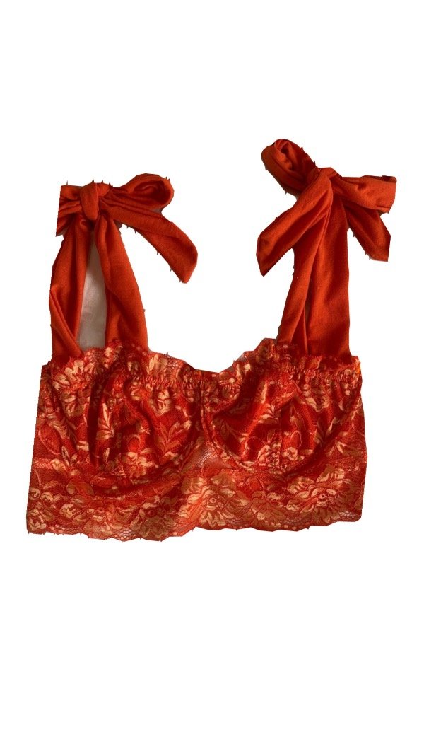 Producto - Bustier Fresia naranja