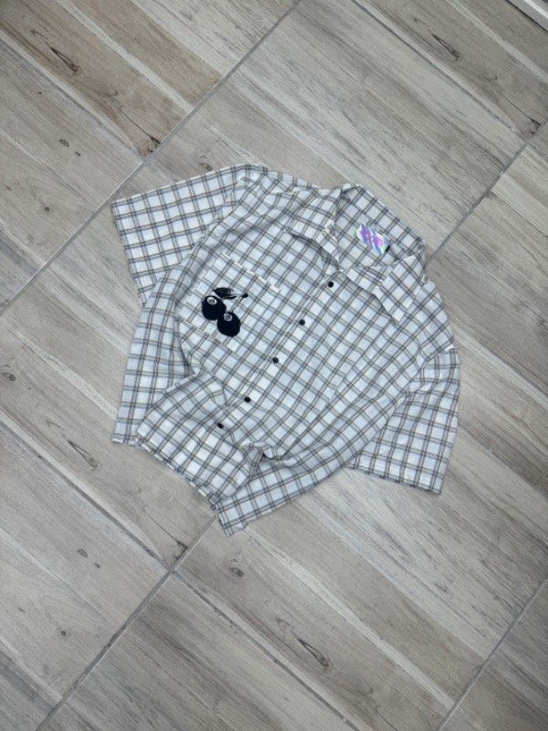 Producto - Camisa Boxy Fit Stussy