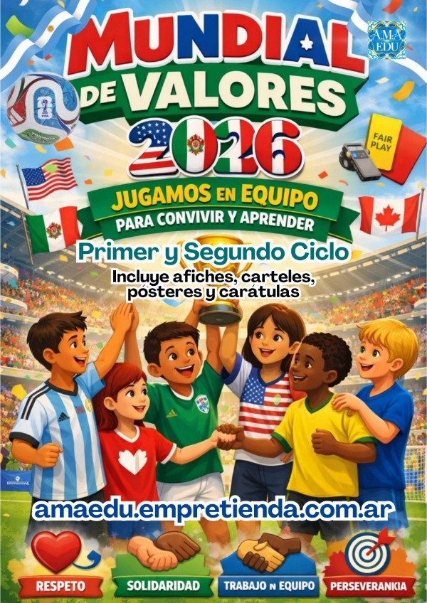 Producto - Proyecto MUNDIAL DE VALORES 2026 (Inicial, Primer y Segundo Ciclo)