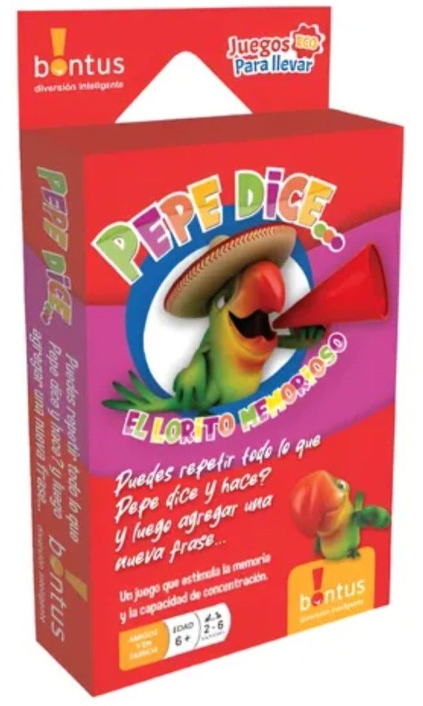 Producto - PEPE DICE.... Juegos para llevar