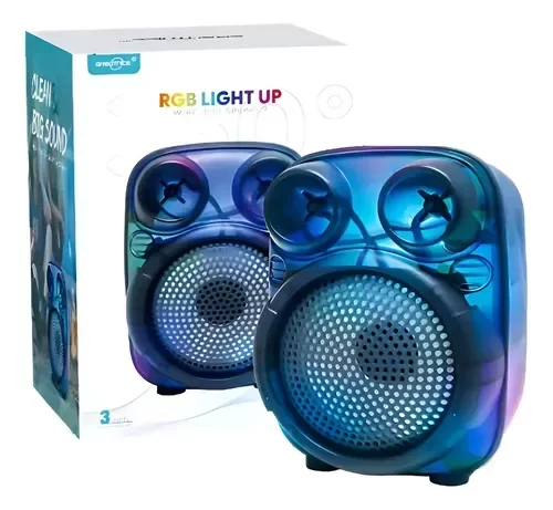 Producto - Parlante con Luz RGB GTS-2166