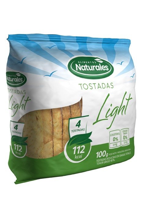 Producto - Tostadas Light 100g. Caja x 24 u.