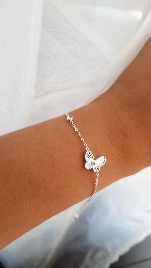 Producto - Pulsera mariposa con strass ABl