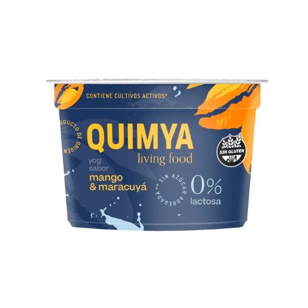 Producto - Yogurt a Base de Coco Mango Sin Azucar x 160g QUIMYA