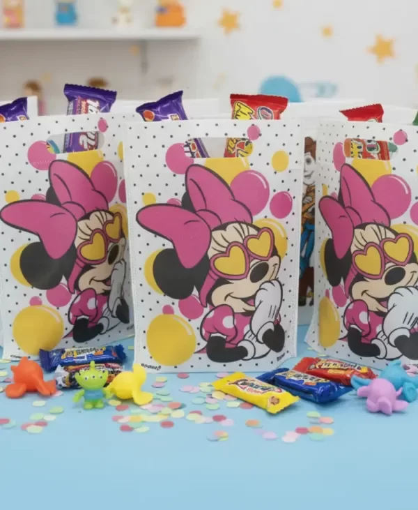 Producto - Bolsa Friselina Motivo Disney 22x30x10 Cm Pack X10 Unidades - 0