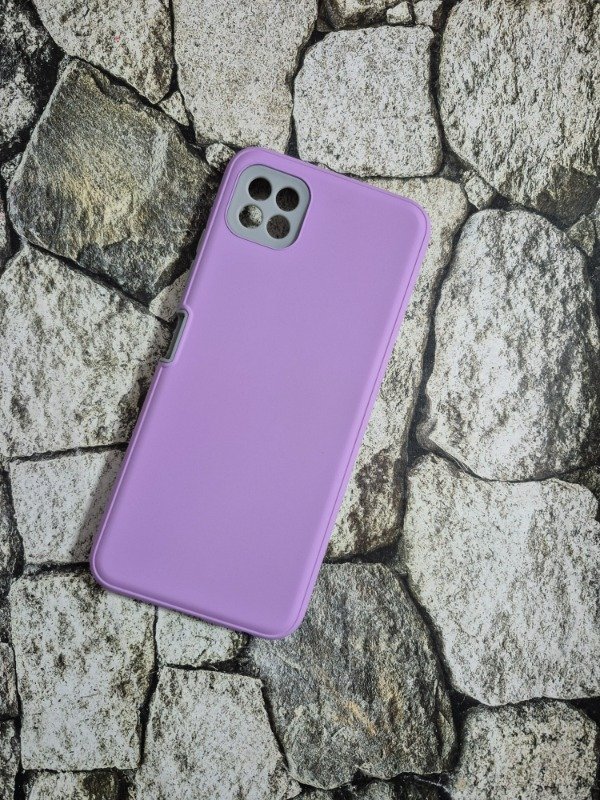Producto - Funda alto impacto Samsung A22 5G lila