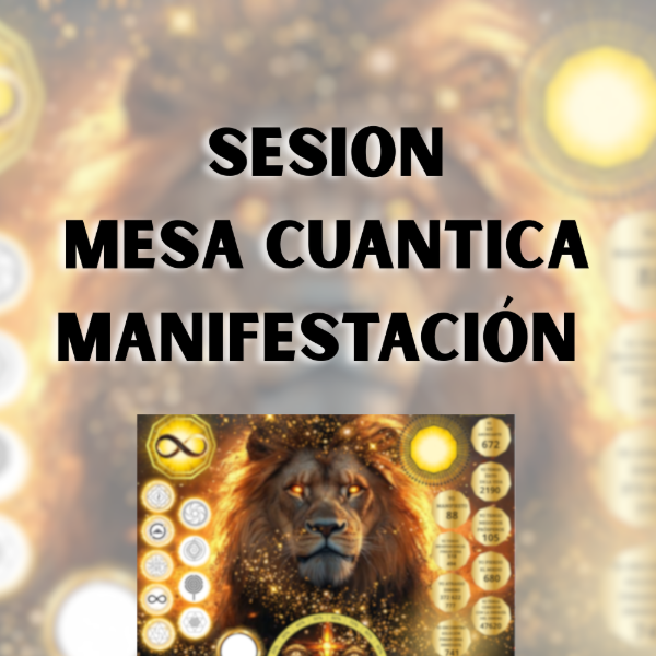 Producto - SESIÓN MESA MANIFESTACION