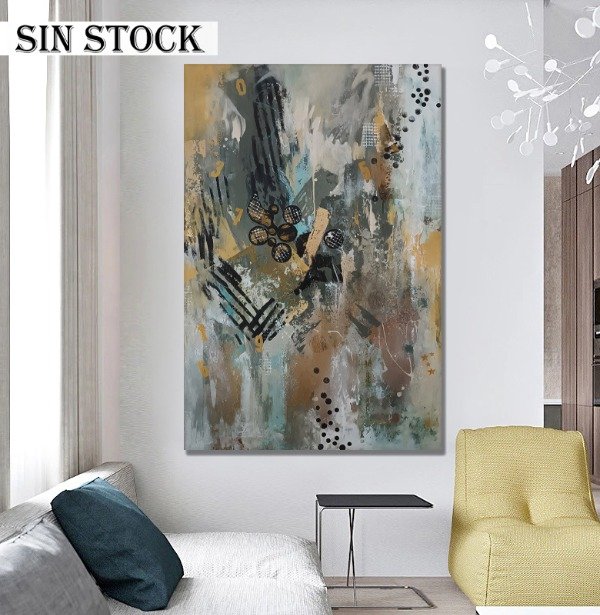 Producto - Arte abstracto - Obra Metamorfosis - 120x80cm