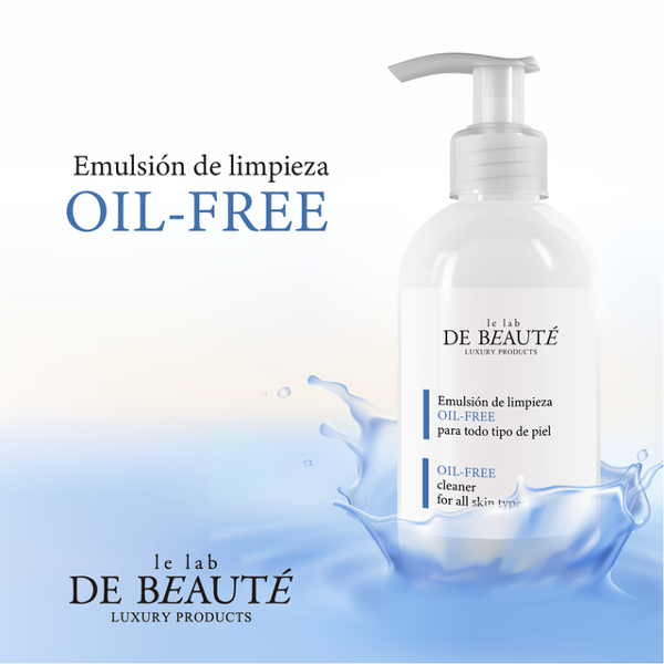 Producto - Emulsión de limpieza Oil Free. PIEL SENSIBLE. 250 ML.