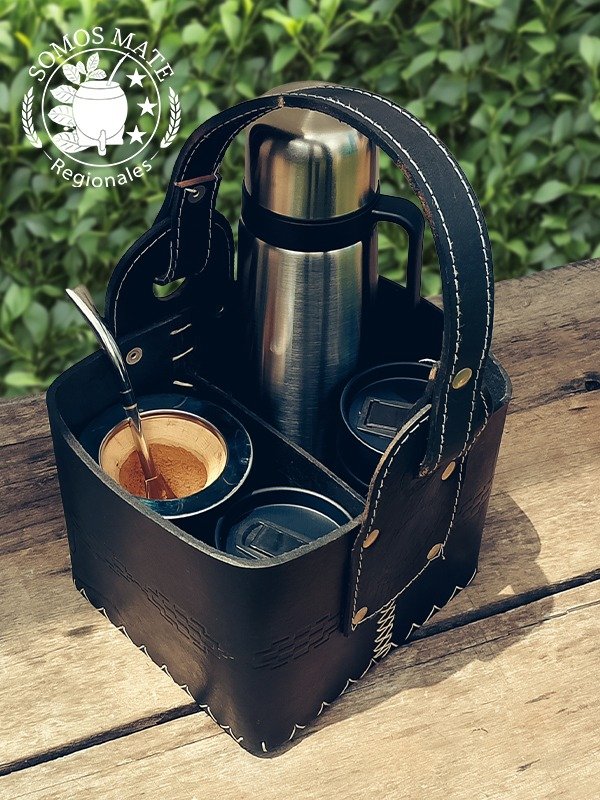 Producto - MATERA NEGRA CUERO PREMIUM