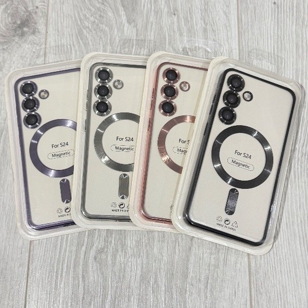 Producto - FUNDA MAGSAFE METALIZADA S24