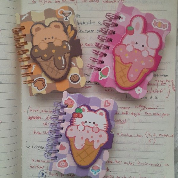 Producto - Mini cuaderno animalito