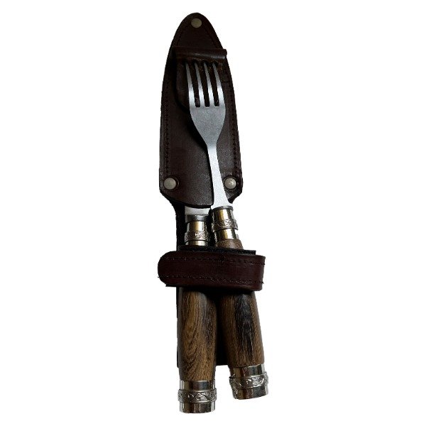 Producto - Art 781 Juego cuchillo tenerdor con alpaca, Hoja de acero