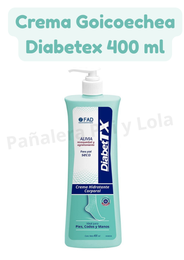 Producto - Crema Goicoechea Diabetex 400 ml