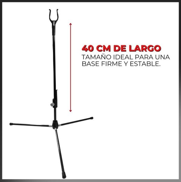 Producto - Pie Tripode Posa Arco de Carbono Reforzado