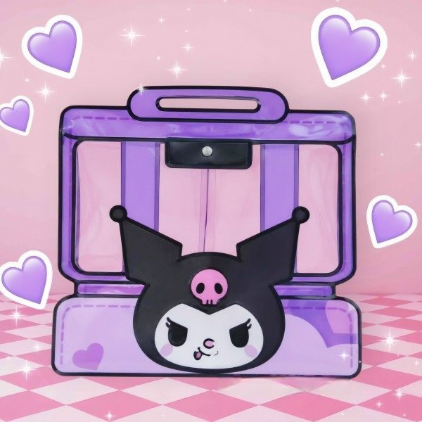 Producto - Bolsa con cierre Kuromi 18x20cm - 0