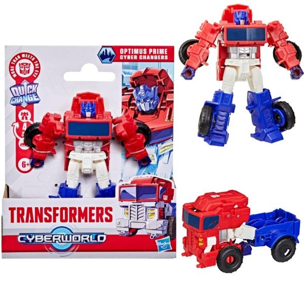 Producto - Transformers Cyberworld Optimus Prime Cyber Changers