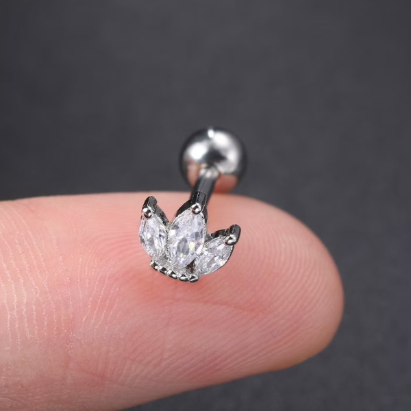 Producto - Piercing loto silver