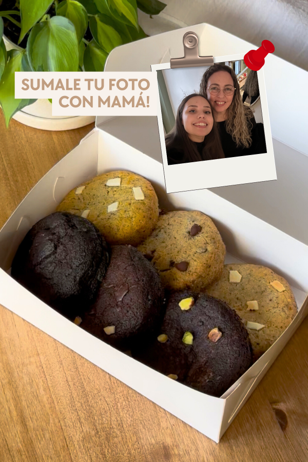 Producto - Box cookies - Sumale tu foto con mamá