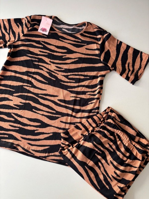 Producto - PIJAMA MANGAS CORTAS CEBRA - 0