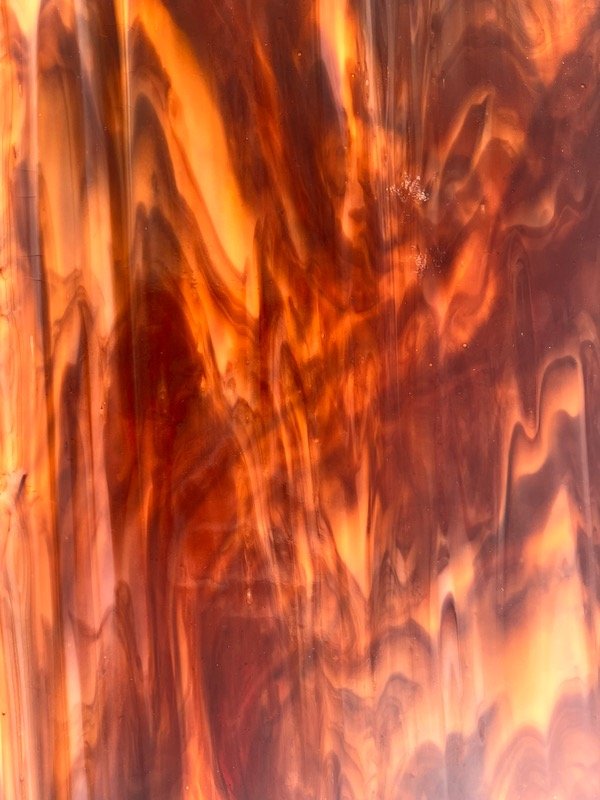 Producto - Vidrio importado opal marron veteado