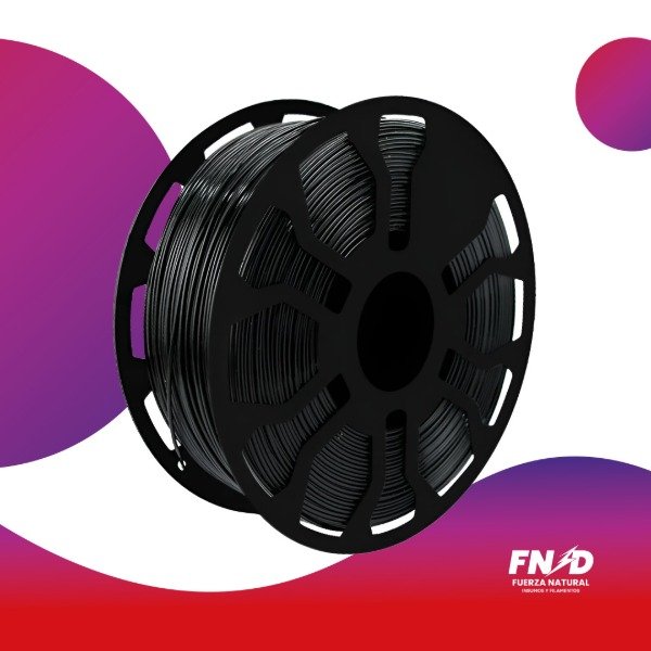 Producto - Filamento PLA Hellbot Negro V2 Ecofila Pla Lock 1.75mm. 1KG