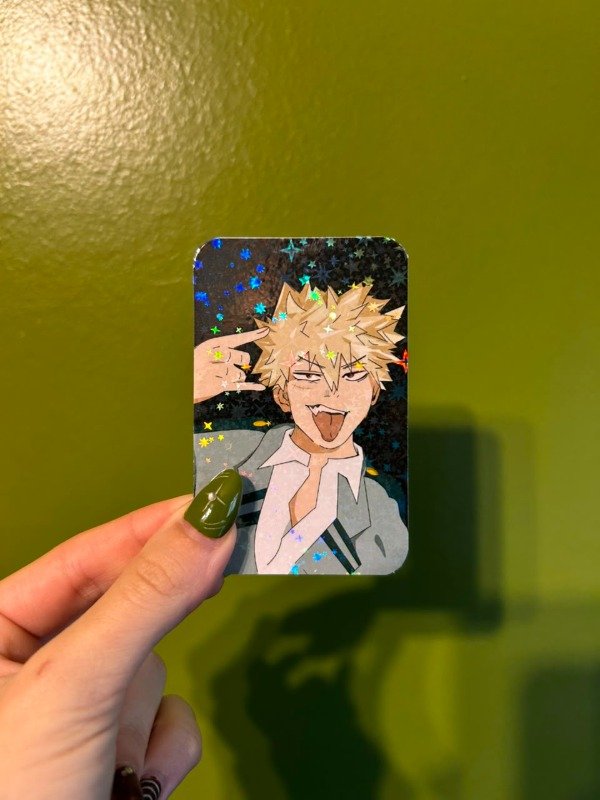 Producto - Bakugo Photocard Laminado Estrella
