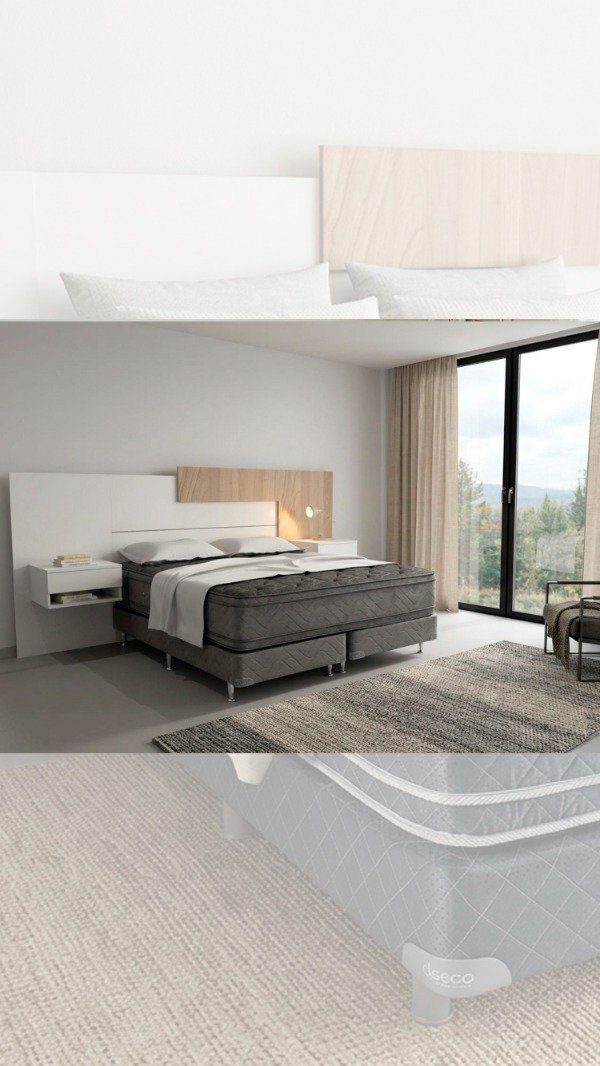 Producto - Colchón con sommier 1.60 x 2.00m Enigma