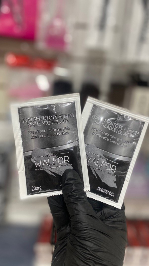 Producto - TRATAMIENTO PLATINUM MATIZADOR BLACK