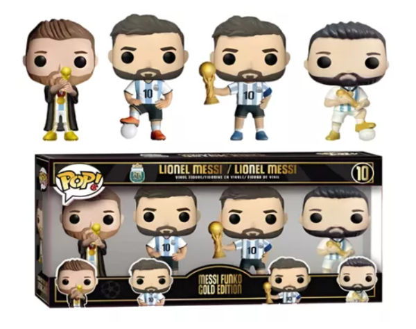 Producto - FUNKO POP - COMBO MESSI X4
