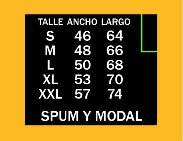 Producto - Remeras spum o modal