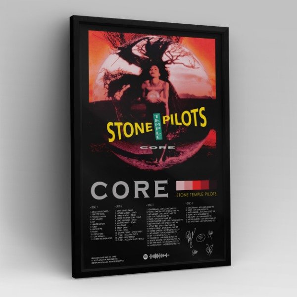 Producto - Cuadro Álbum Core Stone Temple Pilots