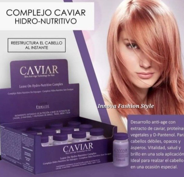 Producto - Ampollas Caviar Fidelité Tratamiento intensivo de Nutrición sin Enjuague