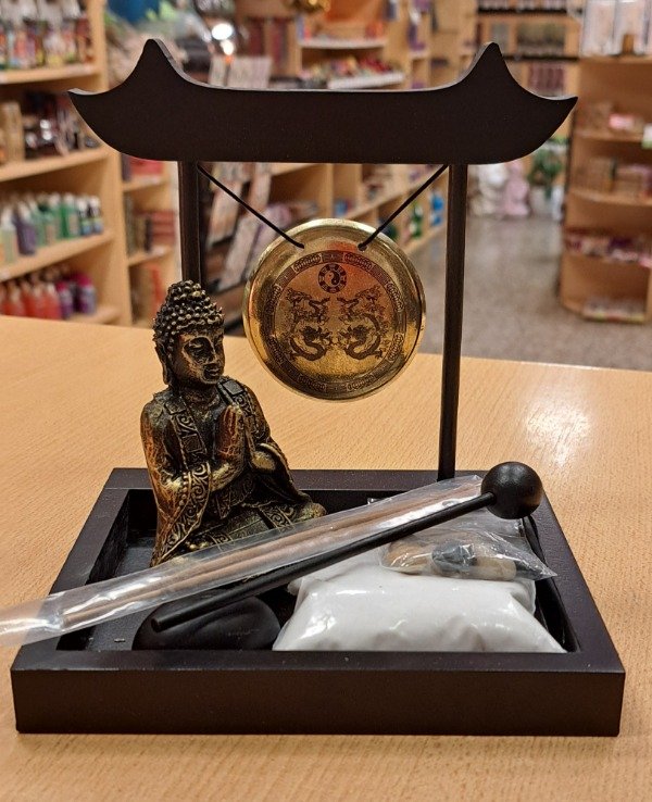 Producto - Jardín Zen Buda meditando 16 cm